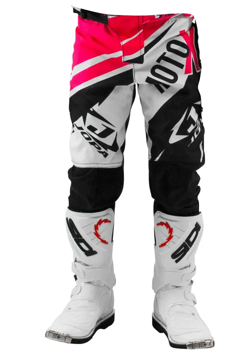 Jopa Moto-X Baby MX Trouser Pink - FREE UK Shipping, FREE 365 Day Returns | Moto Central