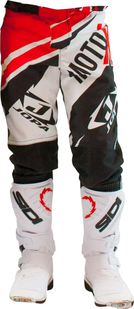 Jopa Moto-X Baby MX Trouser Red - FREE UK Shipping, FREE 365 Day Returns | Moto Central