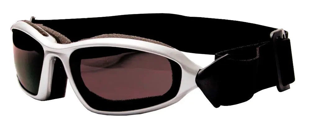 Jopa Rattler Sunglasses Silver / Smoke - FREE UK Shipping, FREE 365 Day Returns | Moto Central