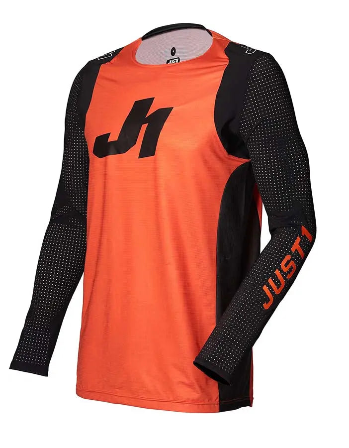 Just1 J-Flex Youth MX Jersey Aria Orange / Black - FREE UK Shipping, FREE 365 Day Returns | Moto Central