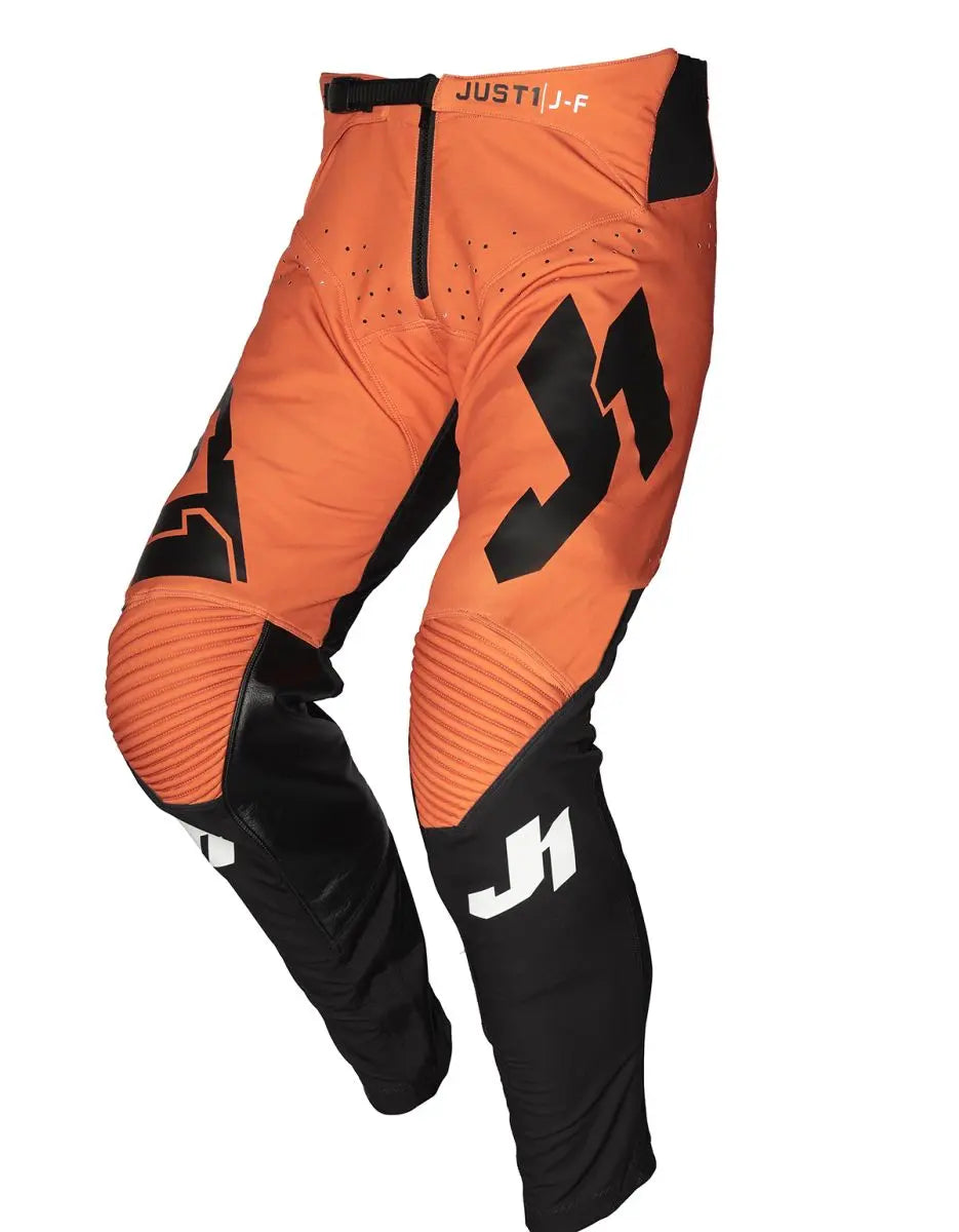 Just1 J-Flex Youth MX Trouser Aria Black / Orange - FREE UK Shipping, FREE 365 Day Returns | Moto Central