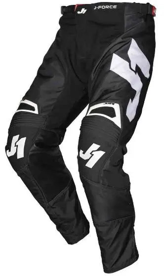 Just1 J-Force MX Trouser Terra Black / White - FREE UK Shipping, FREE 365 Day Returns | Moto Central