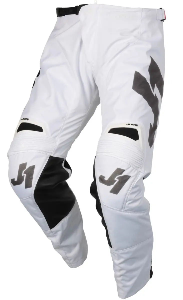 Just1 J-Force MX Trouser Terra White / Grey - FREE UK Shipping, FREE 365 Day Returns | Moto Central