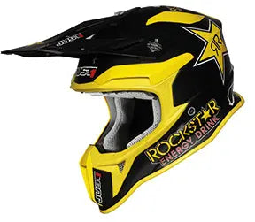 Just1 J18 Motocross Helmet Rockstar - FREE UK Shipping, FREE 365 Day Returns | Moto Central