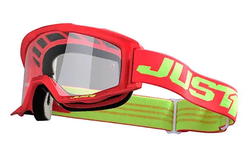 Just1 Vitro Goggles Red / Fluo Yellow - FREE UK Shipping, FREE 365 Day Returns | Moto Central