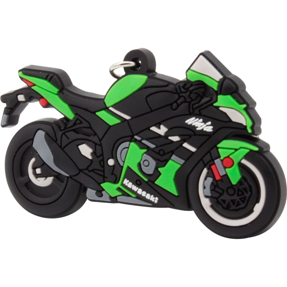 Bike It Kawasaki ZX10R Rubber Keyfob - #114 - FREE UK Shipping, FREE 365 Day Returns | Moto Central