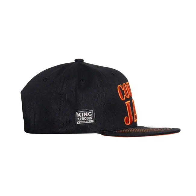 King Kerosin Country Jail Cap Black  - FREE UK Shipping, FREE 365 Day Returns | Moto Central