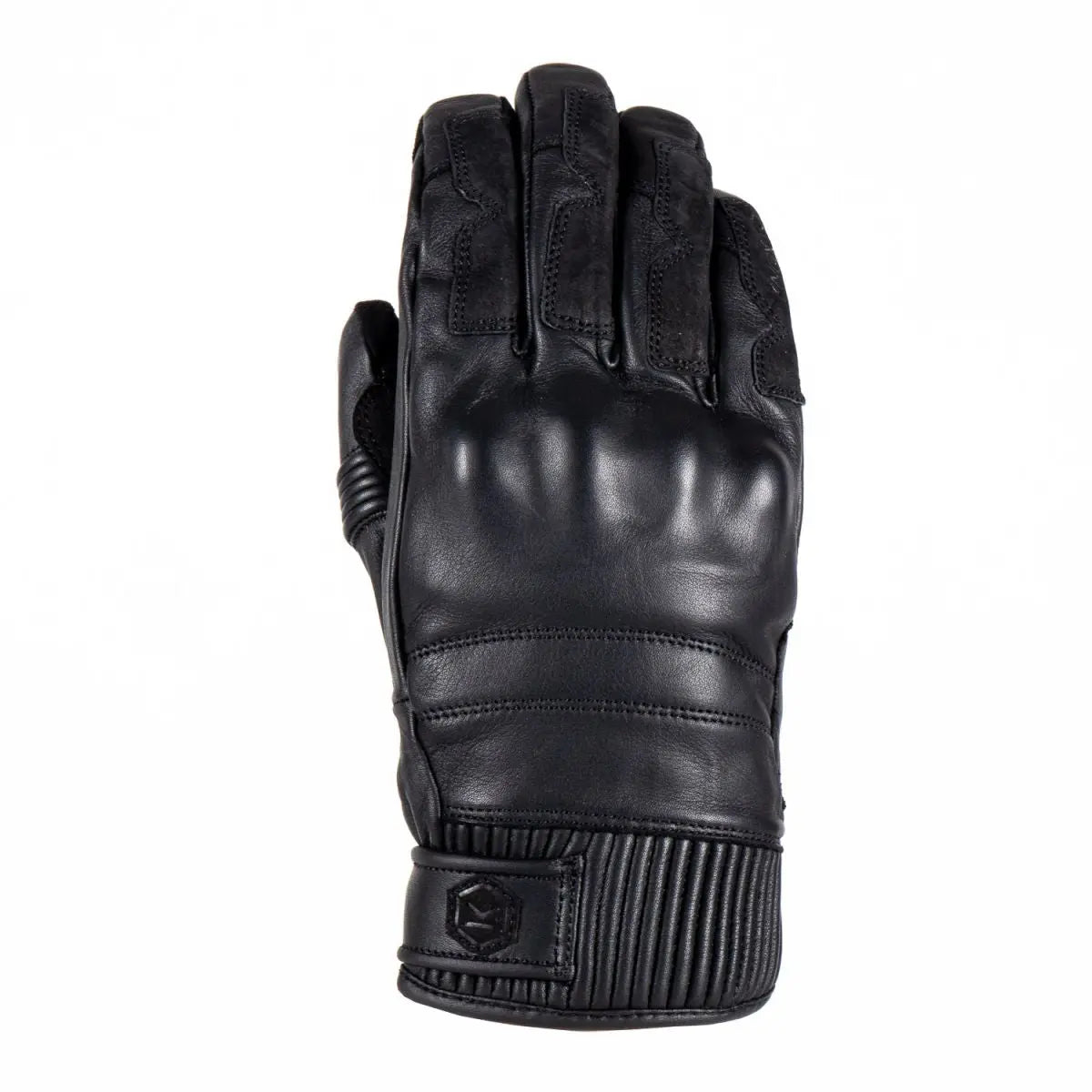 Knox Hadleigh Leather Gloves Black - FREE UK Shipping, FREE 365 Day Returns | Moto Central