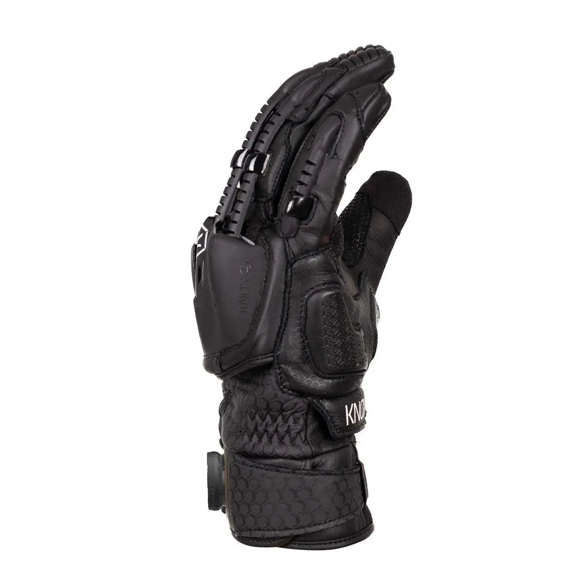 Knox Handroid POD MK5 Leather Gloves Black - FREE UK Shipping, FREE 365 Day Returns | Moto Central