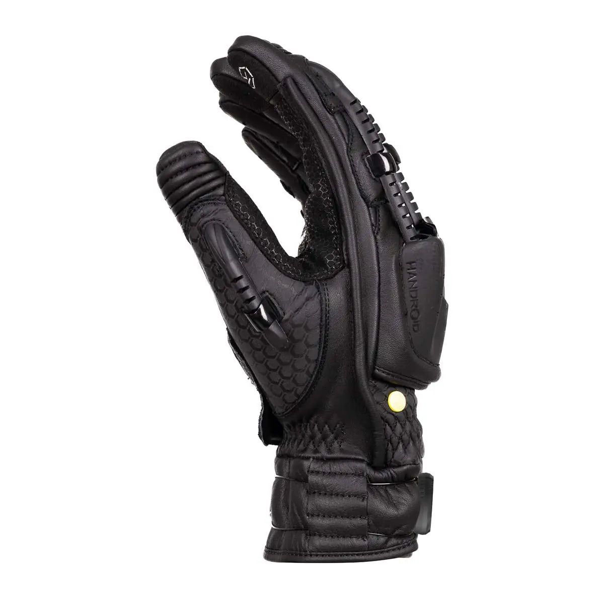 Knox Handroid POD MK5 Leather Gloves Black - FREE UK Shipping, FREE 365 Day Returns | Moto Central