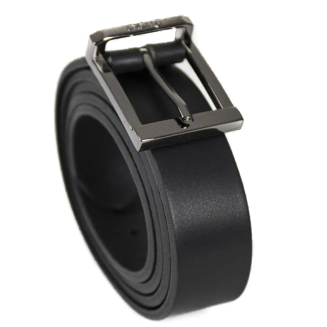 Knox Ladies Leather Belt Black - FREE UK Shipping, FREE 365 Day Returns | Moto Central