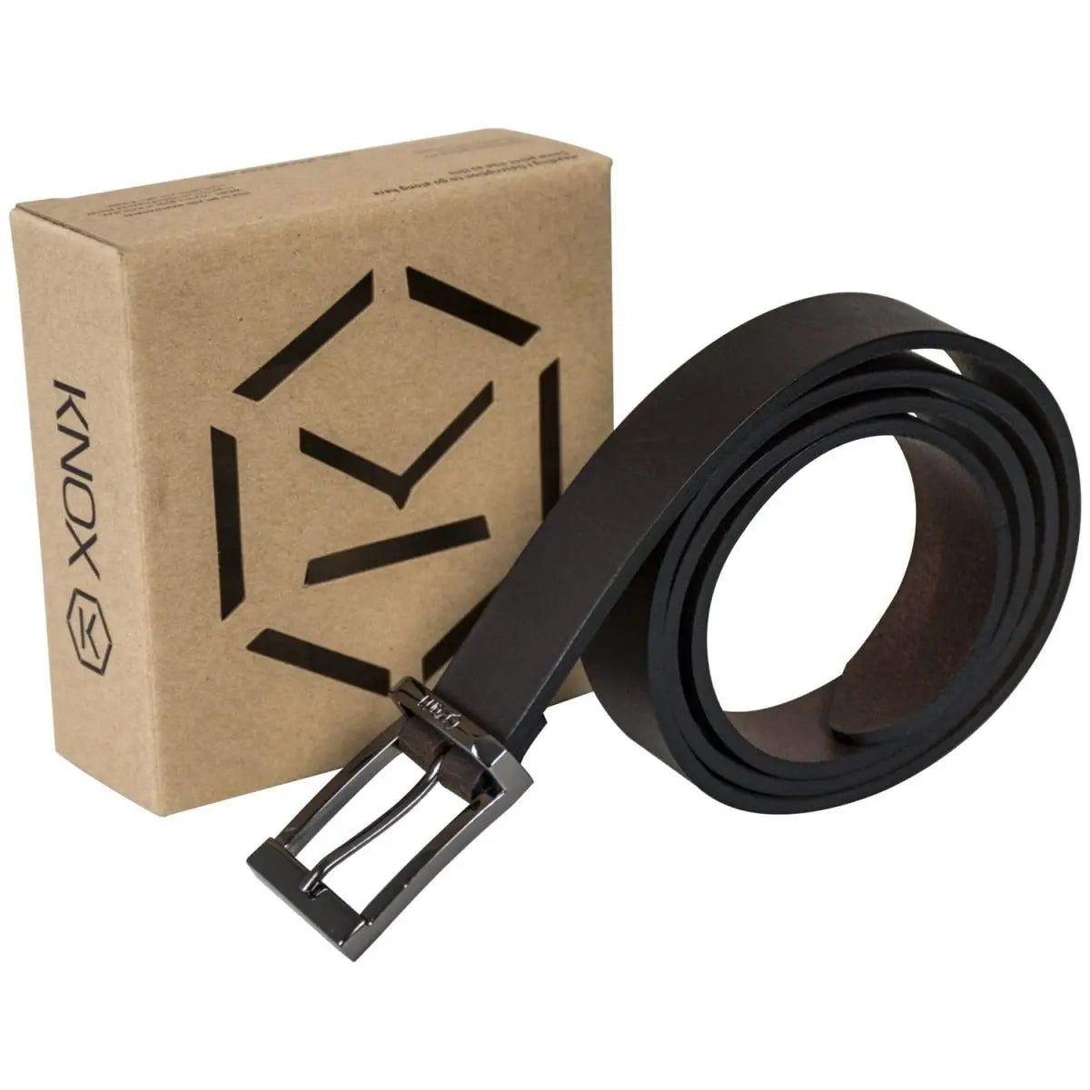 Knox Ladies Leather Belt Black - FREE UK Shipping, FREE 365 Day Returns | Moto Central