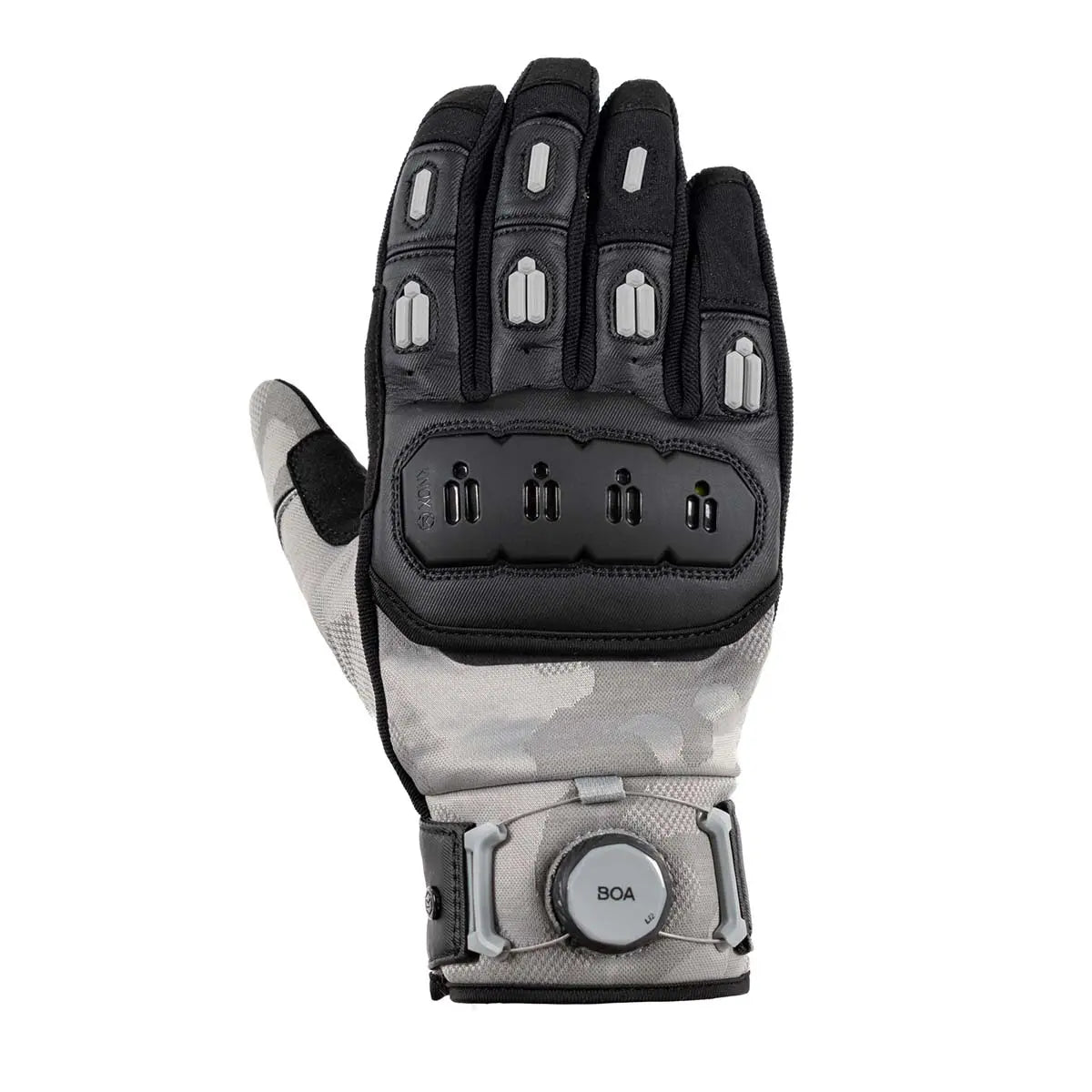 Knox Orsa OR4 Textile Gloves Grey - FREE UK Shipping, FREE 365 Day Returns | Moto Central