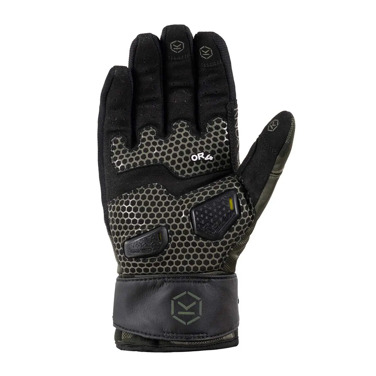 Knox Orsa OR4 Textile Gloves Sage Green - FREE UK Shipping, FREE 365 Day Returns | Moto Central