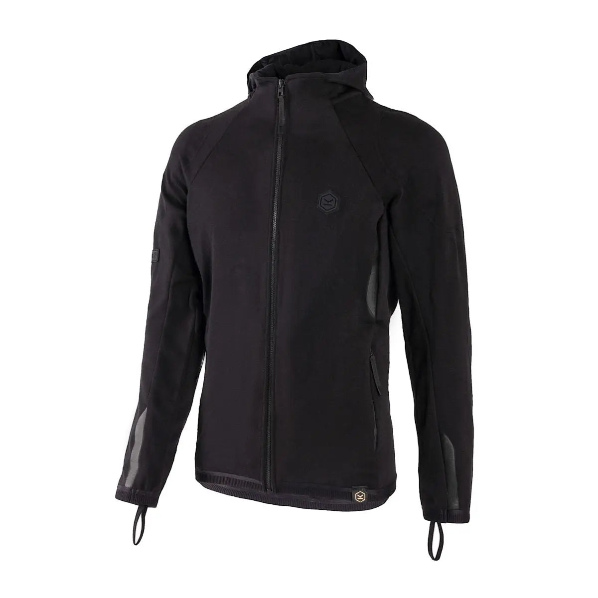 Knox Shield Full Zip Hoody Track Suit Jacket Black - FREE UK Shipping, FREE 365 Day Returns | Moto Central