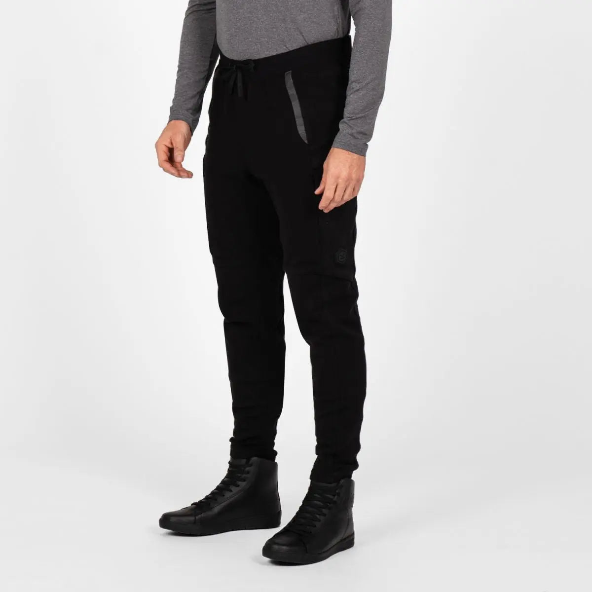 Knox Shield Track Suit Joggings Bottoms Black - FREE UK Shipping, FREE 365 Day Returns | Moto Central