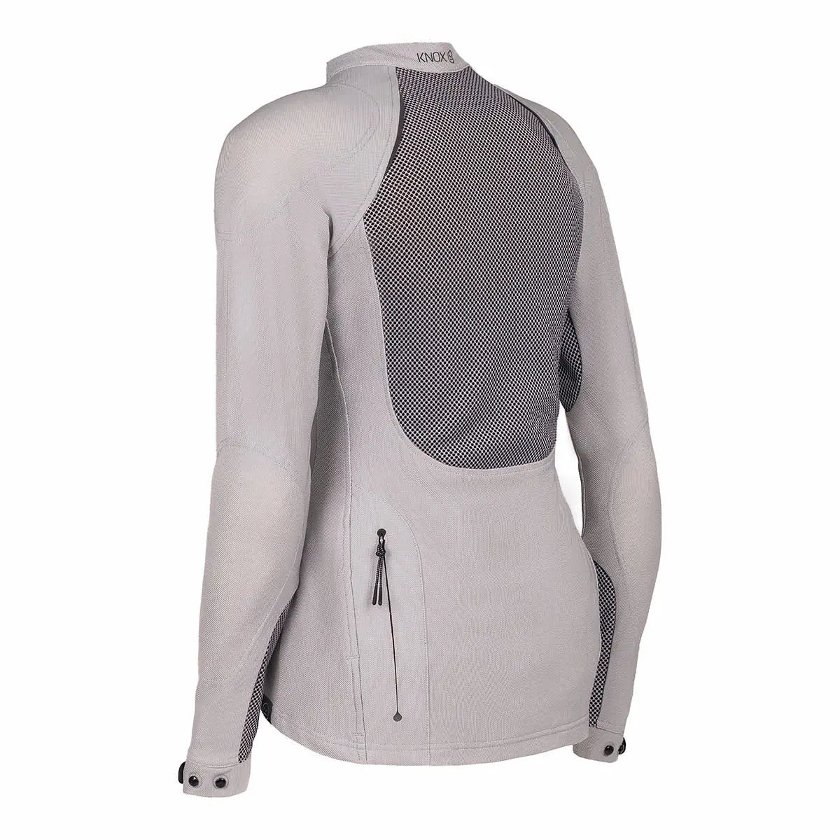 Knox Tor Ladies Textile Jacket Light Grey - FREE UK Shipping, FREE 365 Day Returns | Moto Central