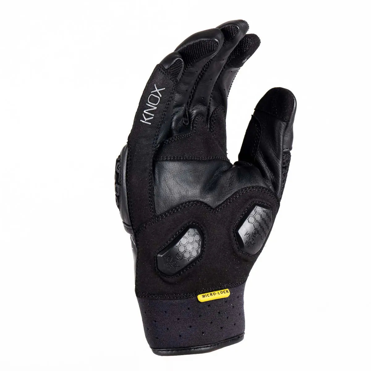 Knox Urbane Pro Leather & Textile Gloves Black - FREE UK Shipping, FREE 365 Day Returns | Moto Central