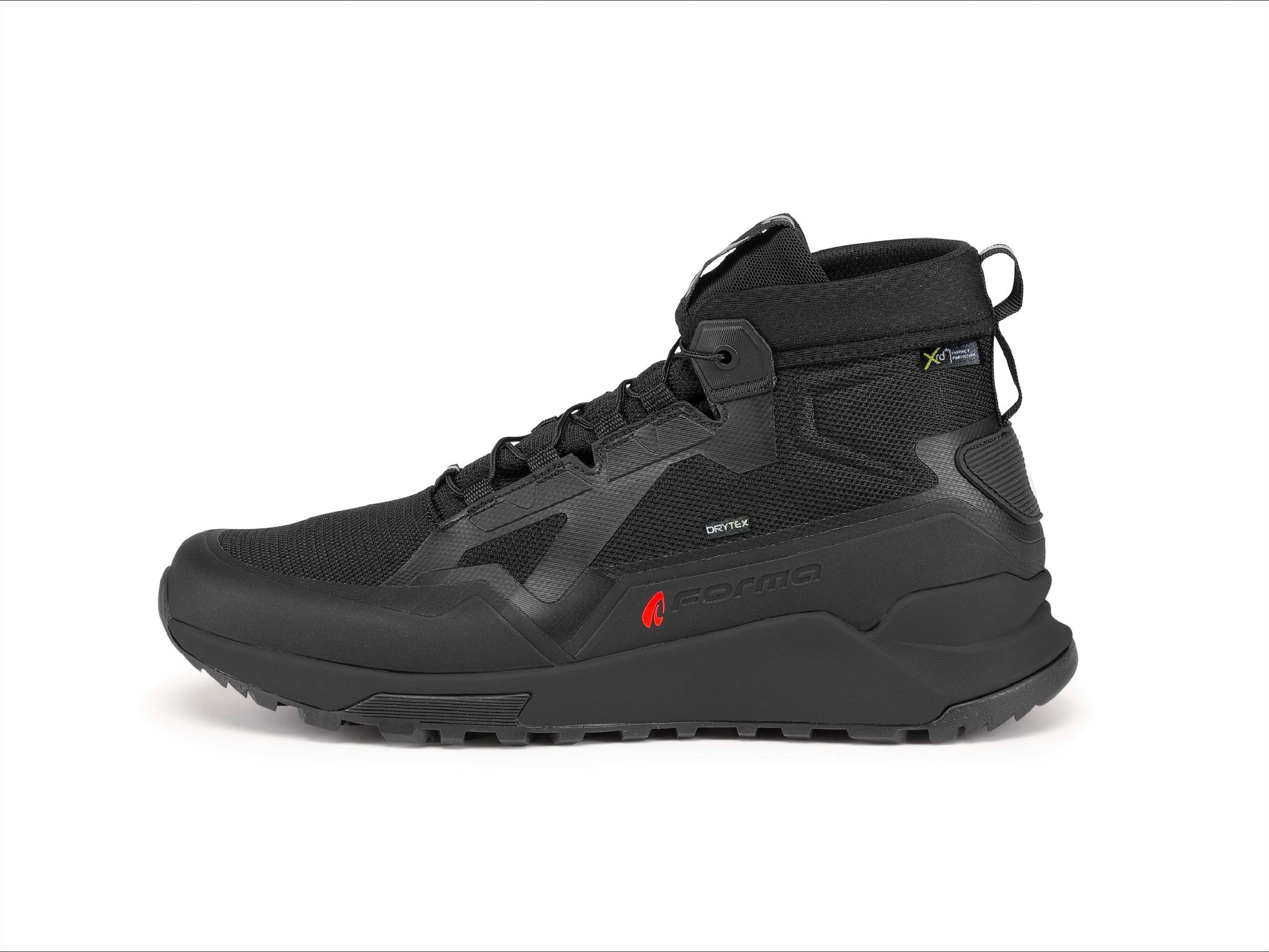 Forma Kumo Dry Short Boots Black - FREE UK Shipping, FREE 365 Day Returns | Moto Central