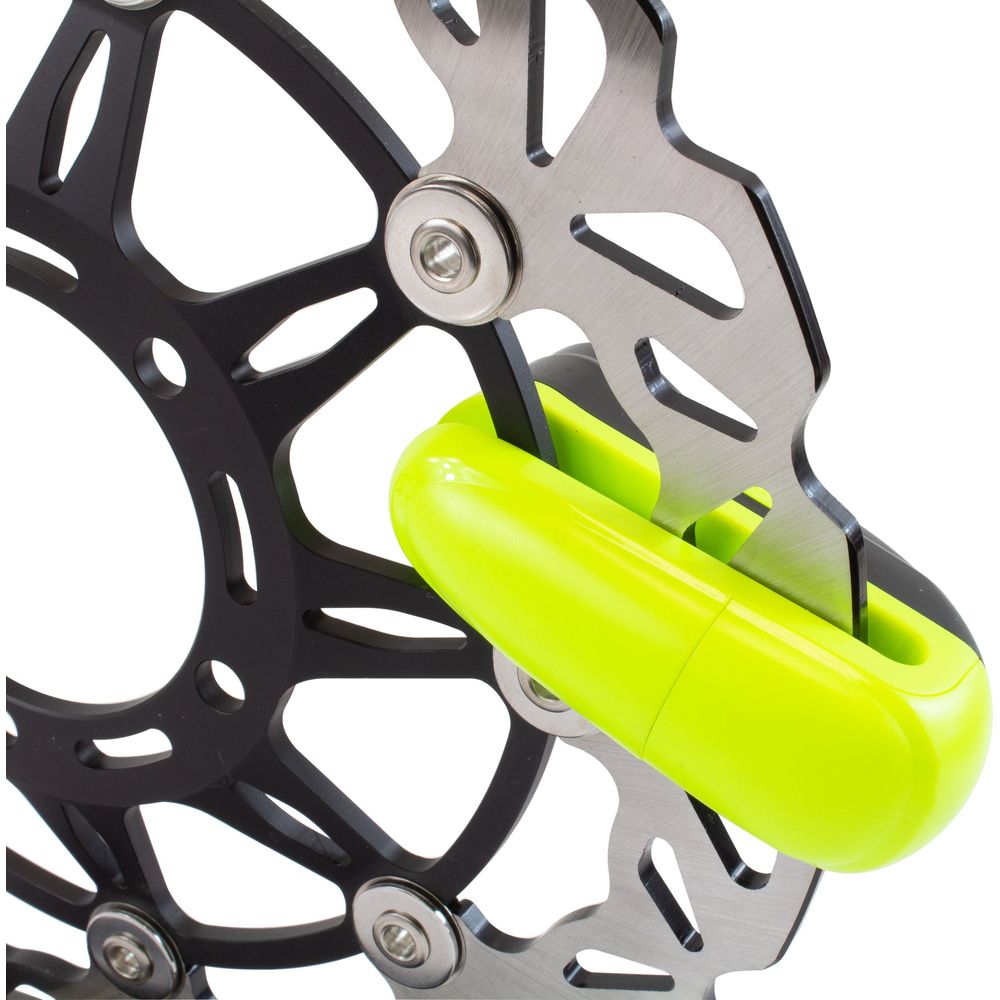 Mammoth Security Rogue Disc Lock Yellow - FREE UK Shipping, FREE 365 Day Returns | Moto Central