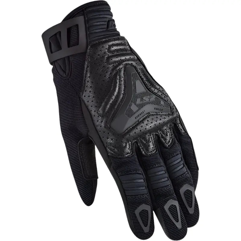 LS2 All Terrain Ladies Textile Gloves Black - FREE UK Shipping, FREE 365 Day Returns | Moto Central