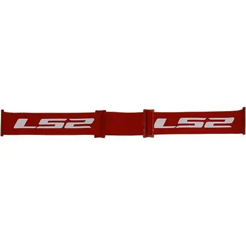 LS2 Aura Goggles Red Strap FREE UK Delivery, FREE 365 Day Returns | Moto Central