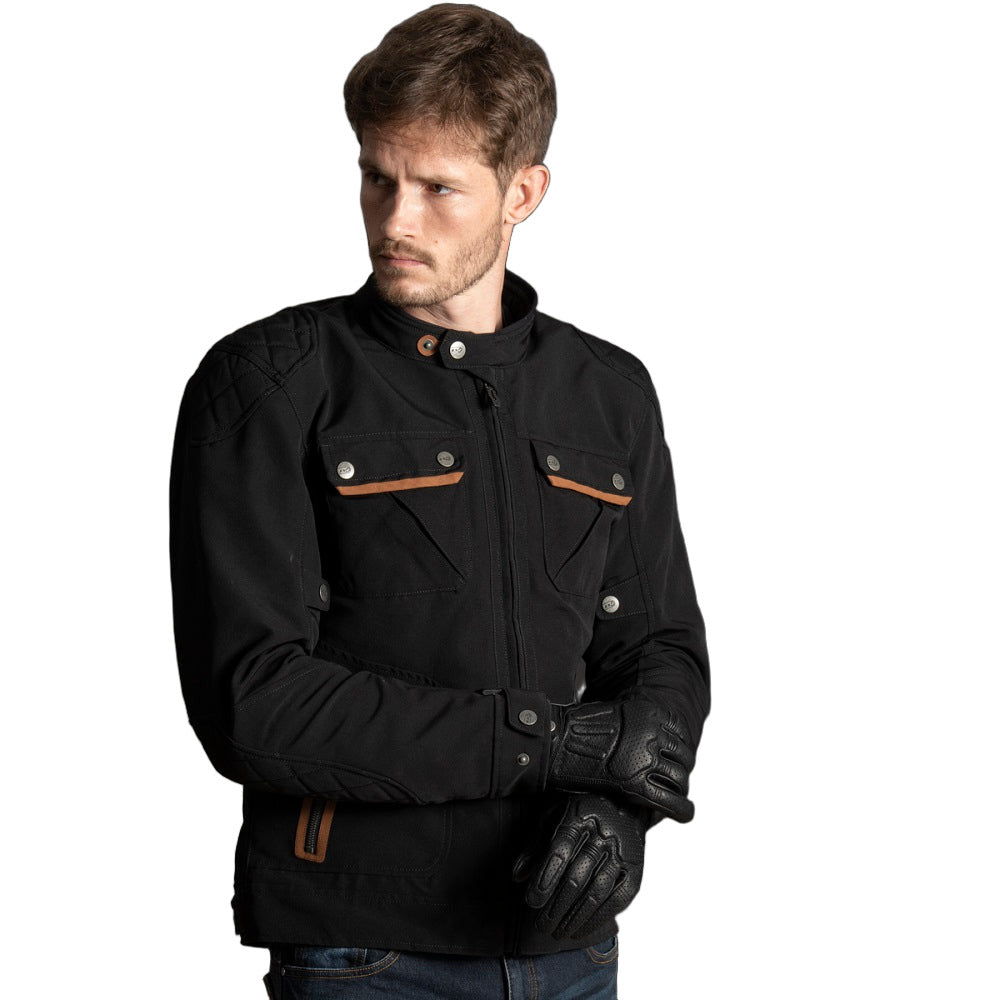 LS2 Bullet Textile Jacket Black