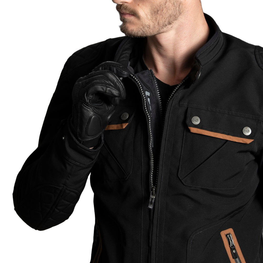 LS2 Bullet Textile Jacket Black