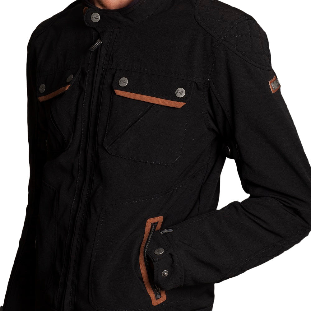 LS2 Bullet Textile Jacket Black