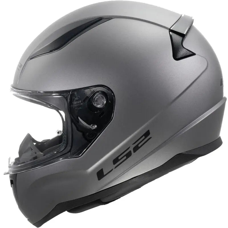 LS2 FF353 Rapid 2 ECE 22.06 Full Face Helmet Solid Nardo Grey - FREE UK Shipping, FREE 365 Day Returns | Moto Central