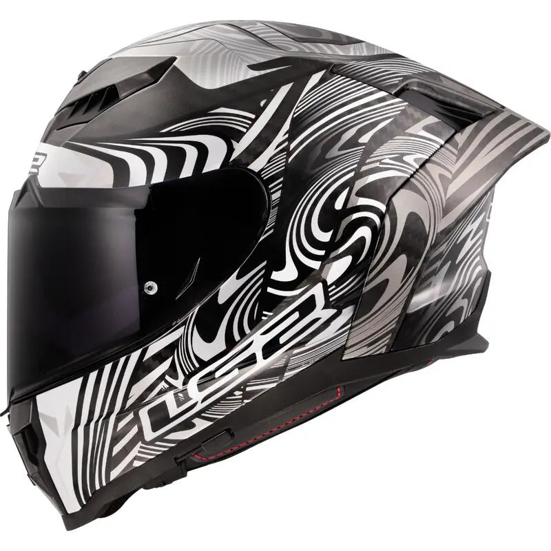 LS2 FF807 Dragon Full Face Helmet Enthum Silver - FREE UK Shipping, FREE 365 Day Returns | Moto Central