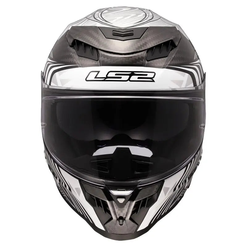 LS2 FF807 Dragon Full Face Helmet Enthum Silver - FREE UK Shipping, FREE 365 Day Returns | Moto Central