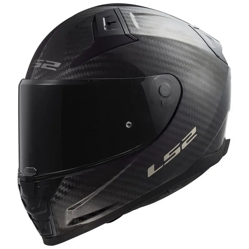 LS2 FF811 Vector 2 Carbon ECE 22.06 Full Face Helmet Gloss Carbon - FREE UK Shipping, FREE 365 Day Returns | Moto Central