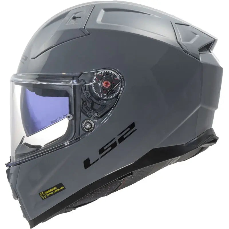 LS2 FF811 Vector 2 ECE 22.06 Full Face Helmet Solid Nardo Grey - FREE UK Shipping, FREE 365 Day Returns | Moto Central