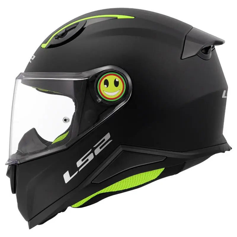 LS2 FF812 Kids Solid Matt Black  - FREE UK Shipping, FREE 365 Day Returns | Moto Central