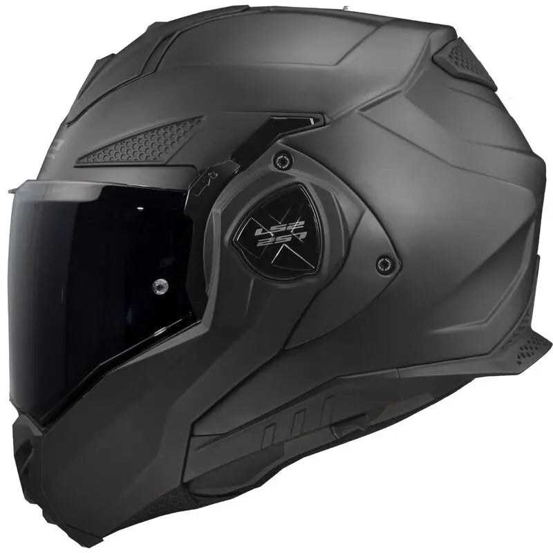 LS2 FF901 Advant X ECE 22.06 Flip-Up Helmet Solid Matt Black - FREE UK Shipping, FREE 365 Day Returns | Moto Central