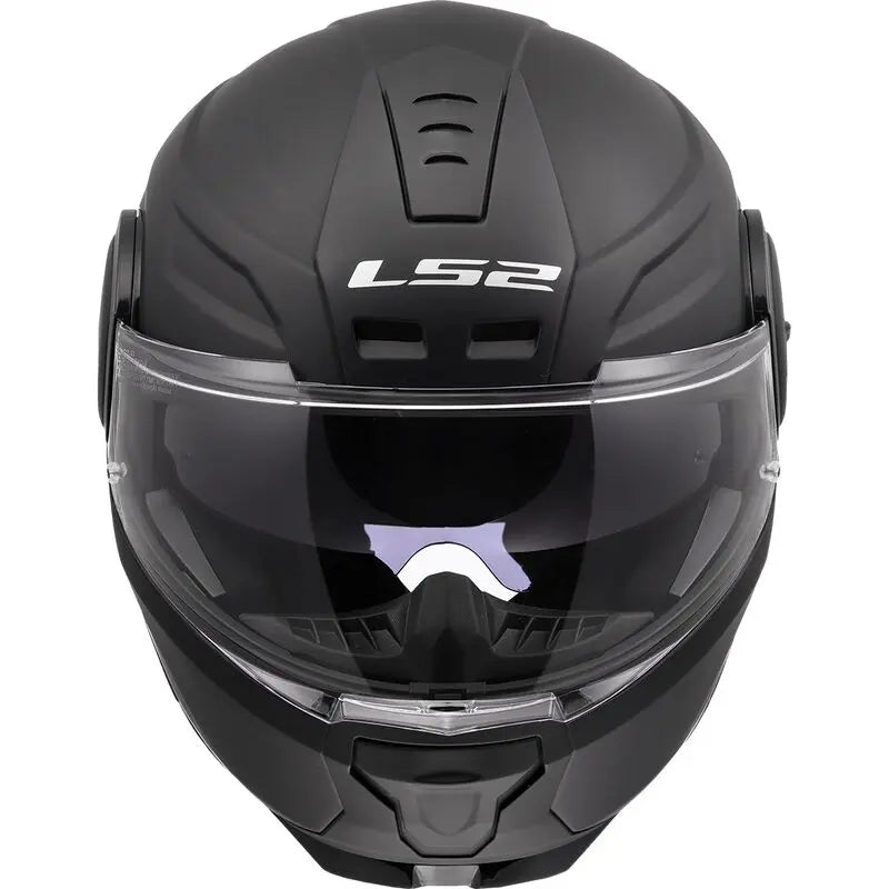 LS2 FF902 Scope 2 Flip-Up Helmet Solid Matt Black - FREE UK Shipping, FREE 365 Day Returns | Moto Central