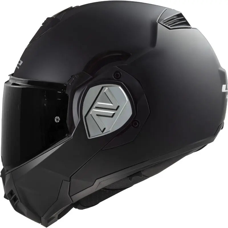 LS2 FF906 Advant ECE 22.06 Flip-Up Helmet Matt Black With 4X UCS Intercom - FREE UK Shipping, FREE 365 Day Returns | Moto Central