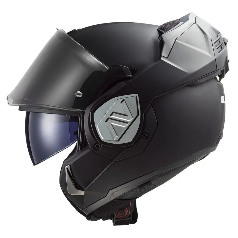 LS2 FF906 Advant Flip-Up Helmet Solid Matt Black - FREE UK Shipping, FREE 365 Day Returns | Moto Central