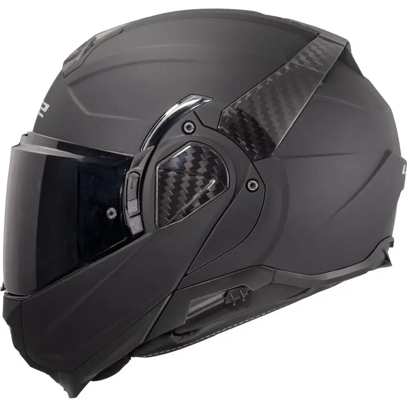 LS2 FF910 Advant 2 Flip-Up Helmet Solid Matt Black - FREE UK Shipping, FREE 365 Day Returns | Moto Central