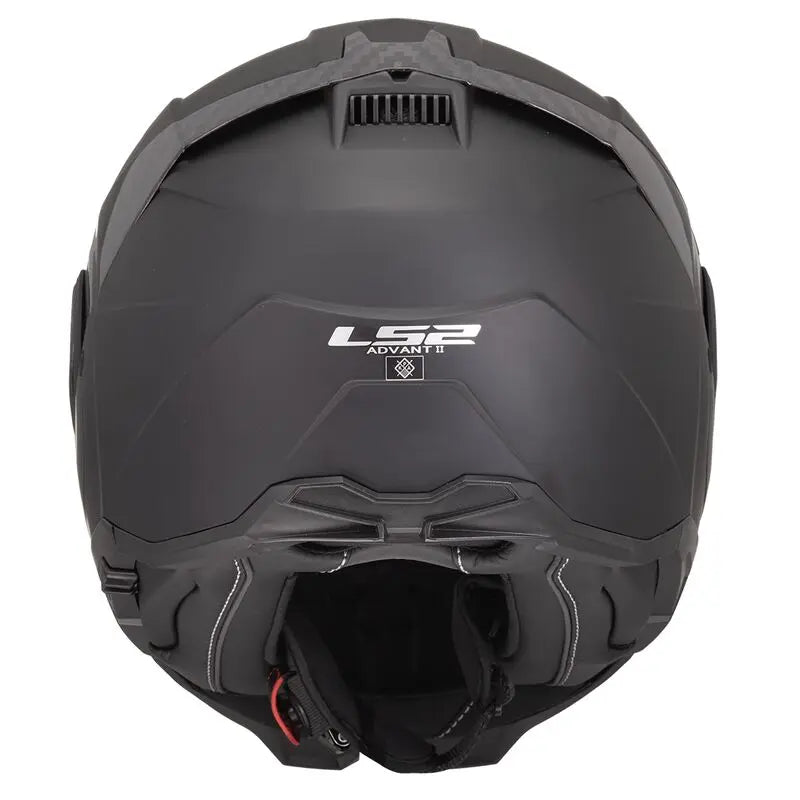 LS2 FF910 Advant 2 Flip-Up Helmet Solid Matt Black - FREE UK Shipping, FREE 365 Day Returns | Moto Central