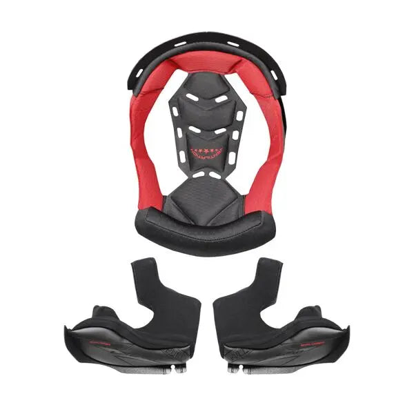 LS2 Liner Kit Black / Red For Explorer MX701 ECE 22.06 Helmets  - FREE UK Shipping, FREE 365 Day Returns | Moto Central