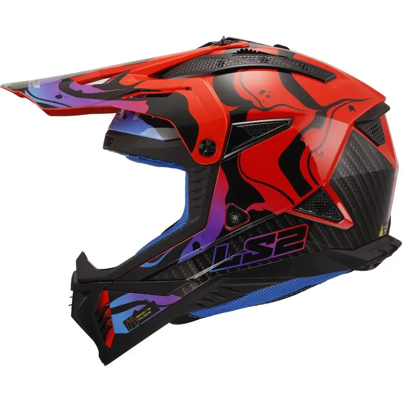 LS2 MX708 Fast 2 ECE 22.06 Wash Red  - FREE UK Shipping, FREE 365 Day Returns | Moto Central