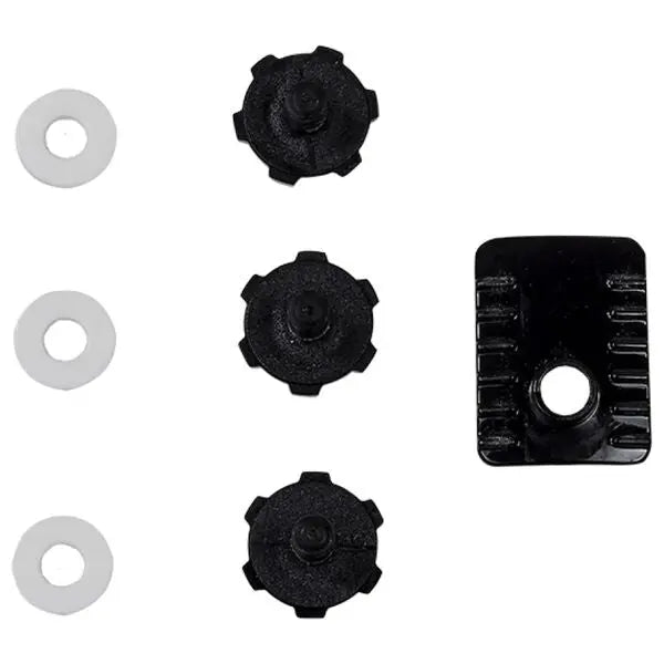 LS2 Peak Screws Black For MX470 Subverter Helmets  - FREE UK Shipping, FREE 365 Day Returns | Moto Central