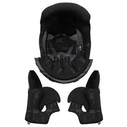 LS2 Replacement Liner Kit Black For FF800 Storm Helmets  - FREE UK Shipping, FREE 365 Day Returns | Moto Central