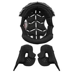 LS2 Replacement Liner Kit Black For FF902 Scope Helmets  - FREE UK Shipping, FREE 365 Day Returns | Moto Central