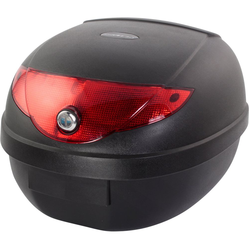 BikeTek ABS Luggage Top Box Black