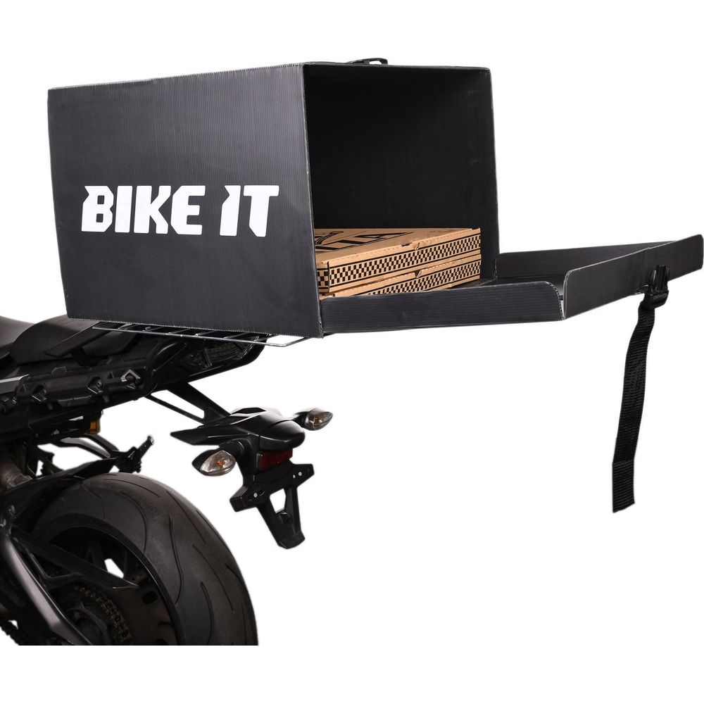 Bike It Motorcycle Courier Multi-Functional Delivery Box - FREE UK Shipping, FREE 365 Day Returns | Moto Central