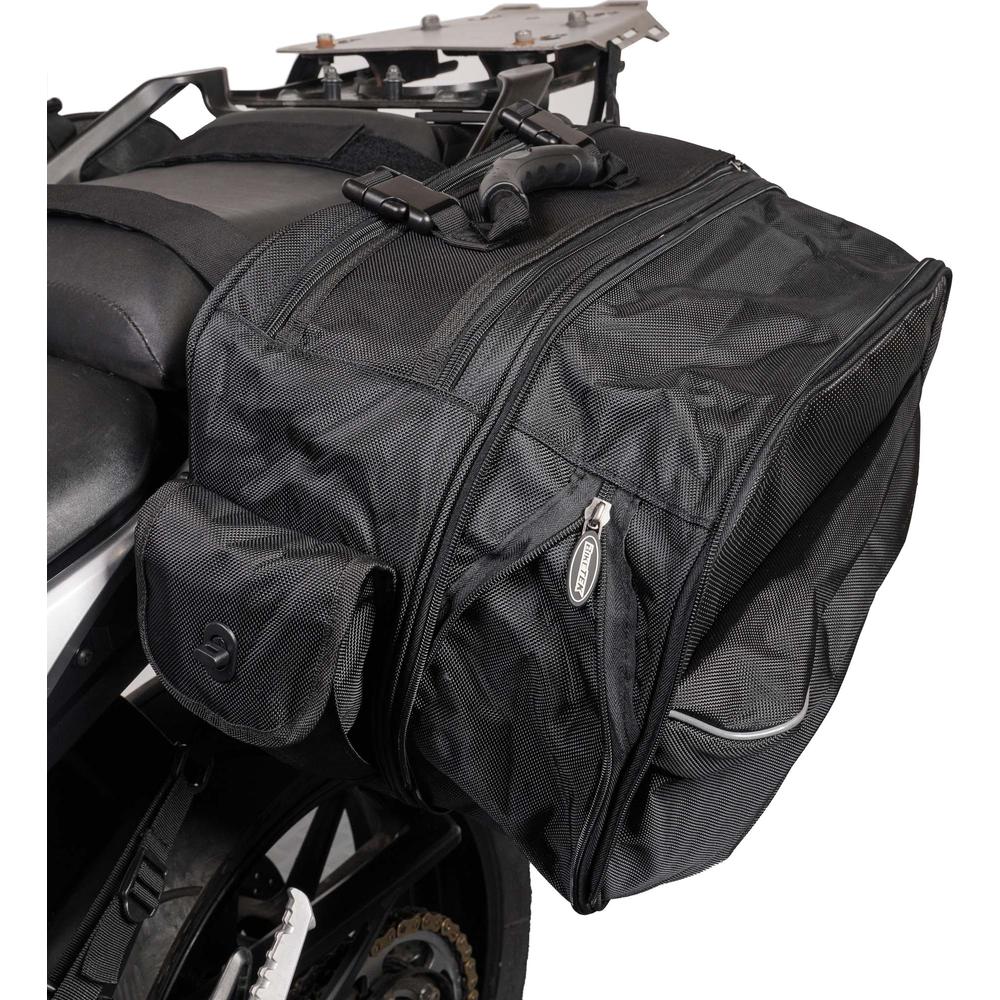 BikeTek Urbano Motorcycle Panniers Soft Luggage Saddle Bags