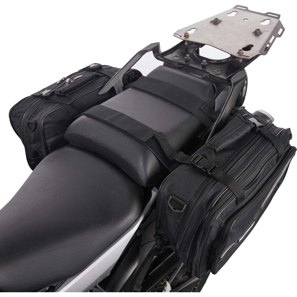 BikeTek Soft Luggage 'Diablo' Saddle Pannier Bags 2x 21L Capacity  - FREE UK Shipping, FREE 365 Day Returns | Moto Central